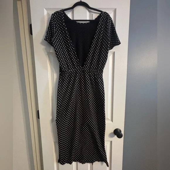 Sezane Luce Dress Pois Moyen - Size XL NWT - Picture 6 of 12